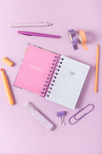 Agenda N6 2026 Diaria Linea Be Positive Soltar Punto Cero
