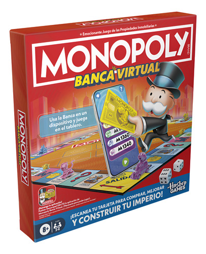 Juego De Mesa Monopoly Banco Virtual