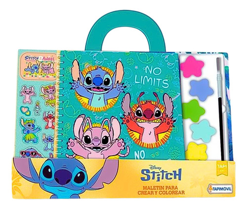 Maletín Stitch Para Crear Y Colorear Acuarelas Tapimovil