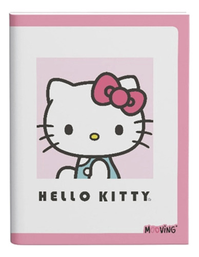 Cuaderno 16x21 Abrochado 48 Hjs Hello Kitty Mooving 2165
