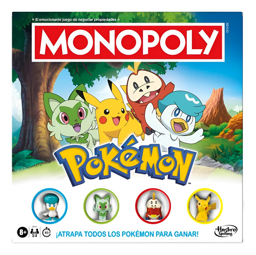 Juego De Mesa Monopoly Edición Pokémon Hasbro
