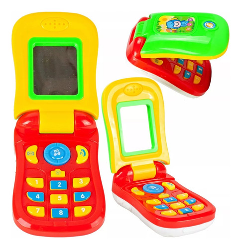 Telefono Celular Infantil Primera Infancia Con Sonido