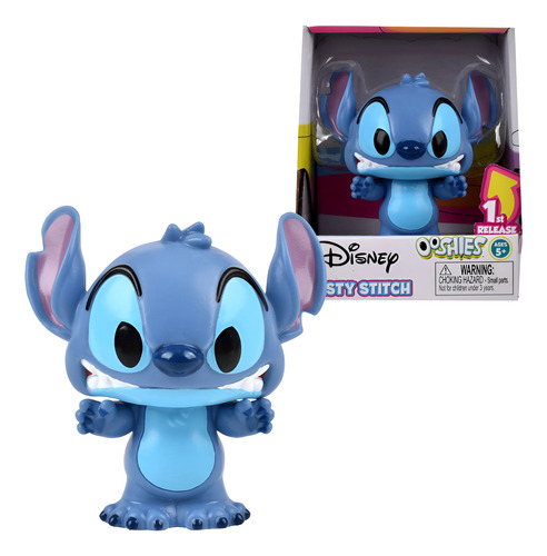 Stitch Muñeco Figura Coleccionable Disney Ooshies Fiesty