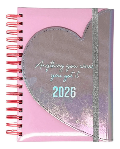 Agenda Quitapesares 2026 2 Dias Por Pagina Mooving