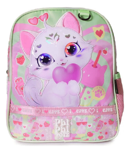 Mochila Jardin Espalda 12 Gatito Phi Phi Toys Rosa Gatito