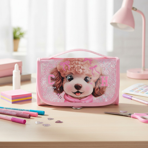 Cartuchera Canopla Desplegable Poodle Chimola