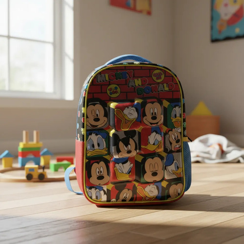 Mochila Jardin Espalda 12 Mickey Mouse Km076 Cresko Variado