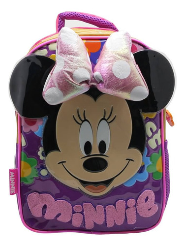 Mochila Jardin Espalda 12 Minnie Km092 Cresko Rosa Liso
