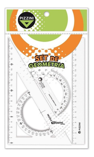 Set Geometría Pizzini Verde