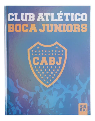 Cuaderno 19x23 Boca Cabj Big Life Azul