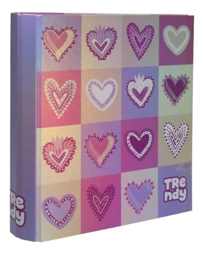 Carpeta Escolar 3x40 Trendy Holoreflex Rexon Lila