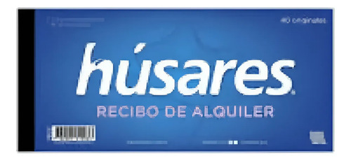 Recibo De Alquiler Husares 1903 Paquete X 10 Unidades