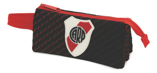 Cartuchera Cuádruple River Plate Mooving Rojo River Plate