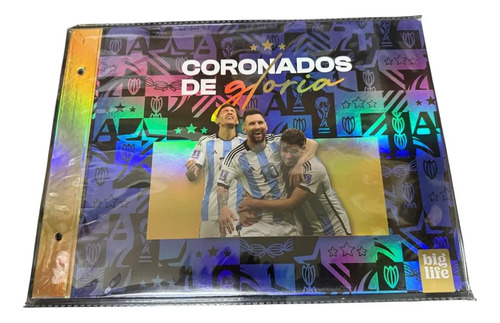 Carpeta De Dibujo N5 Afa Big Life Dorado