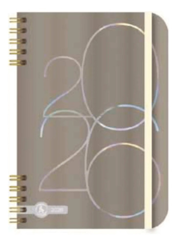 Agenda 2026 Ry 12x17 Diaria Premium Ocre 2026