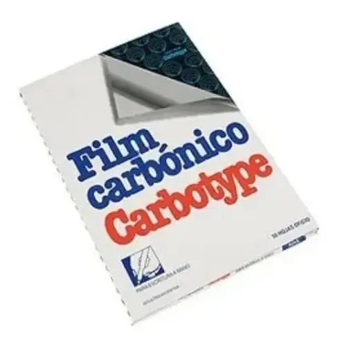 Papel Carbónico Carbotype Azul Tamaño Oficio 50 Hojas Azul