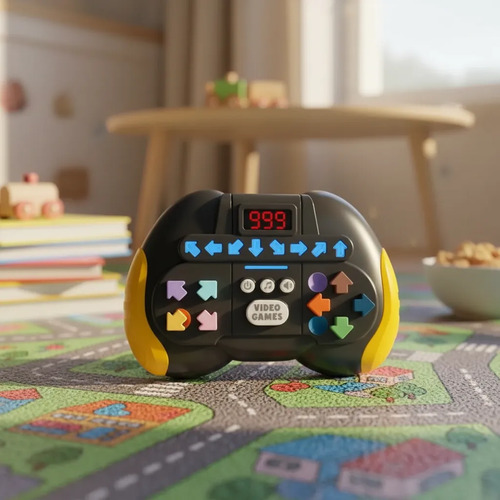 Game Pop Joystick Juego De Secuencias Kids Club Negro