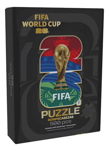 Puzzle Rompecabezas Fifa 500 Pzs + Copa Mundial Fwc-0020-01