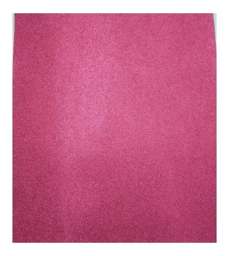 Cartulina Glitter Con Brillo Paquete X10 Fucsia Fucsia Brillantina