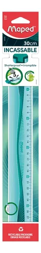 Regla Maped Flex Irrompible 30cm Turquesa