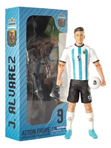 Figura De Acción Julián Álvarez Selección Argentina 20cm