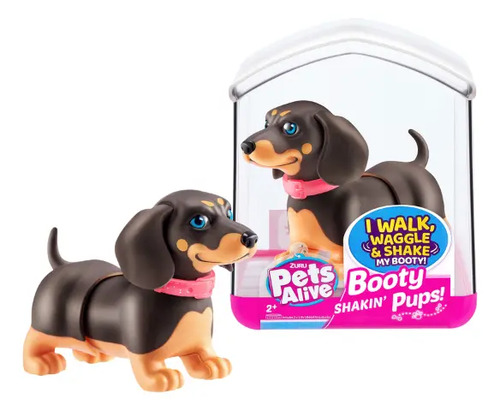 Pets Alive Booty Shakin Pups Salchicha Interactivo 5 Cm Salchicha