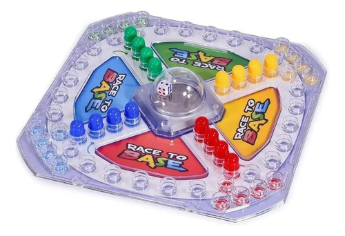 Juego De Mesa Ludo Matic Con Cubilete Race To Base