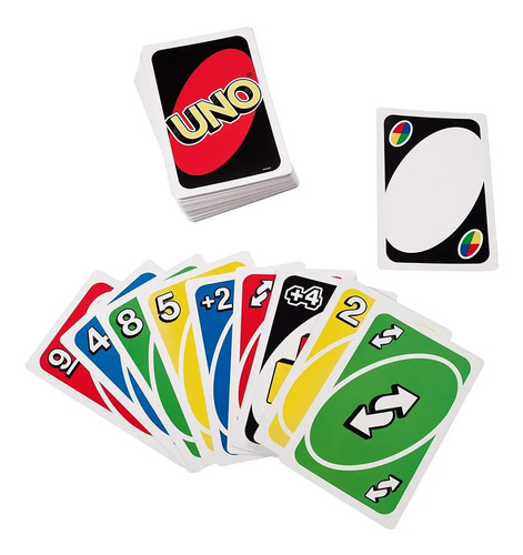 Uno Gigante Clásico Juego De Mesa Cartas Mattel