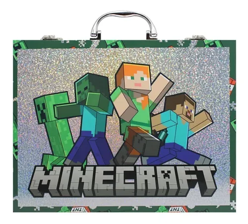Set De Arte Escolar Minecraft 53 Piezas Cresko