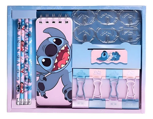 Set De Oficina Stitch Mooving