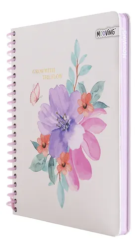 Cuaderno Premium 1/2 Oficio Garden Mooving Creo