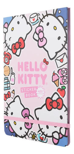 Libro De Stickers 24 Paginas 450 Stickers Maw Hello Kitty