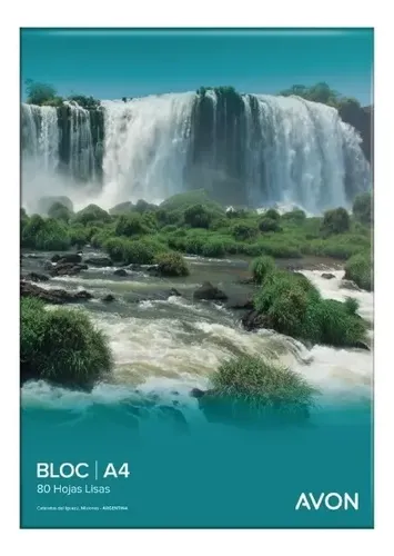 Block Anotador A4 Ledesma Avon 80 Liso Rayado Cuadriculado