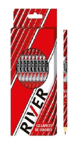 Lapices De Colores River Plate X12u Ri405 Varios Colores