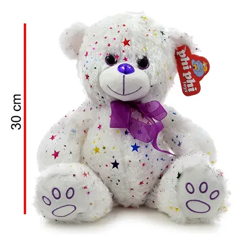 Peluche Oso De Phi Phi Toys Con Apliques De Estrellas 30cm