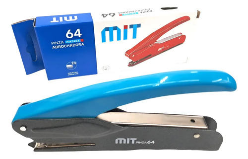 Abrochadora Mit 64 Pinza Pintada Clasica Azul Petróleo