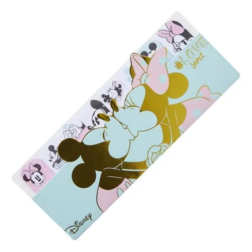 Banderitas Adhesivas Mooving Mickey Minnie 8 Blocks Pastel