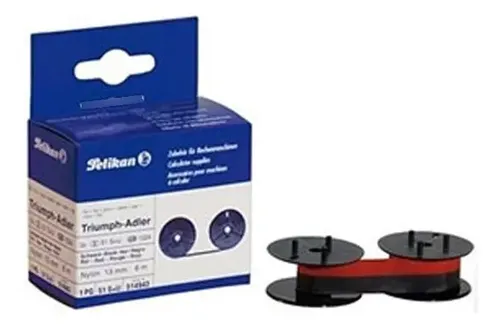 Cinta Para Calculadora Nr Nylon Pelikan Cifra Pieza Ngr/rjo Negro
