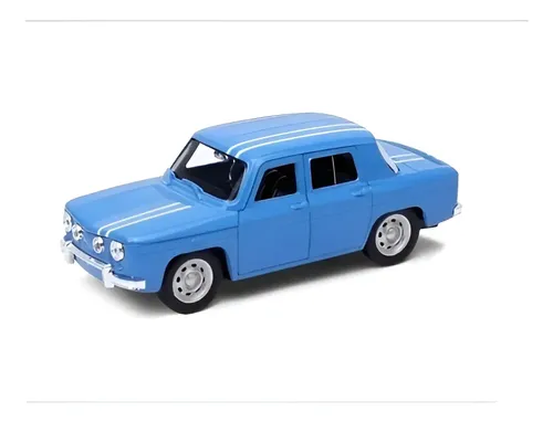 Welly Renault R8 1960s 1:34 Pull Back Color Celeste Celeste