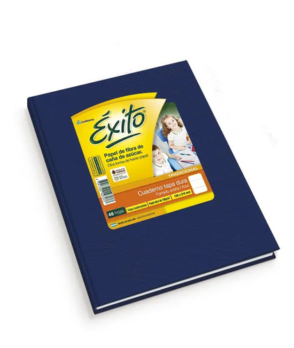 Cuaderno Éxito E1 48 Hojas Forrado Araña 21x16 Cuadriculado