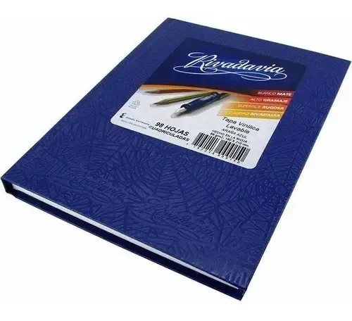 Cuaderno Rivadavia Araña 16x21 Cm 98 Hojas Tapa Dura Cosido