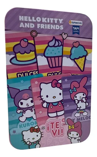 Juego De Cartas ¡te Vi! Hello Kitty And Friends Tapimovil