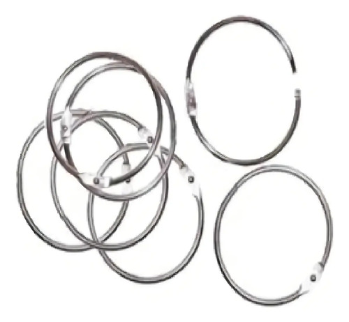 Aros Metalicos Sifap 50 Mm Caja X 50 Unidades Aros Sueltos Metal