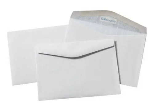 Sobres Comercial 70 G Obra Medoro Caja X500u 114 X 162mm Blanco Liso