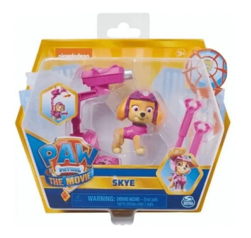 Figura Coleccionable Skye 6cm Paw Patrol The Movie