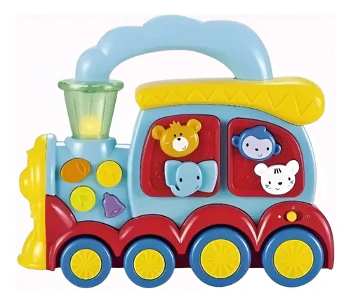 Trencito De Animales Con Sonidos Y Melodías Ok Baby