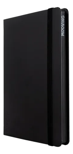 Cuaderno Mooving Notes A5 Black Edition 2026 90 Grs 96 Negro