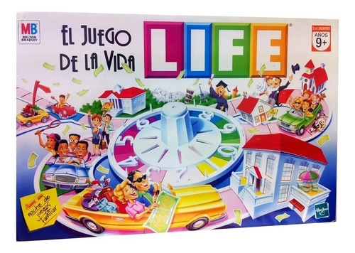 Juego De Mesa El Juego De La Vida Clásica Hasbro