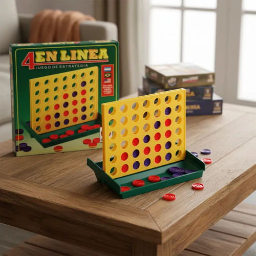Juego De Mesa 4 En Línea Mini Ruibal De Estrategia