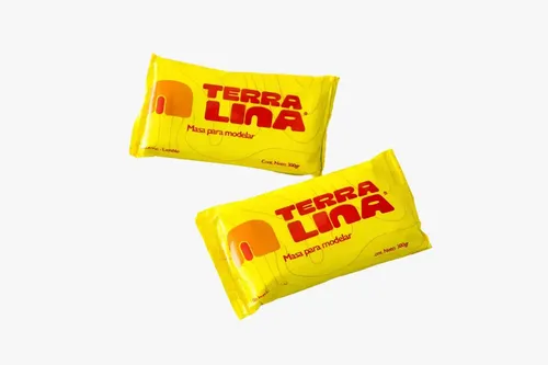 Arcilla Terralina Para Modelar Sin Horno 300g (crealina) Gris